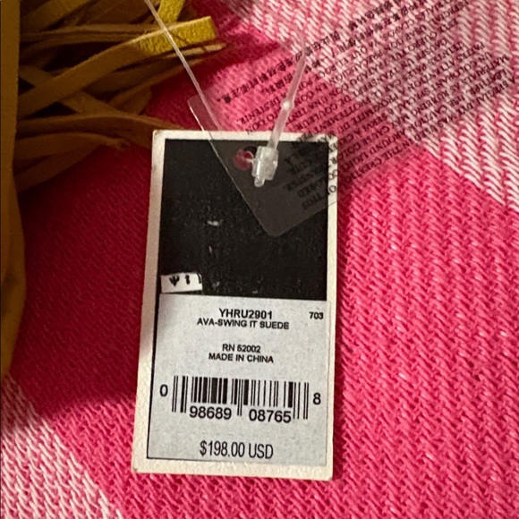 Juicy Couture Mustard Yellow Clutch with Tassels - Picture 5 of 9